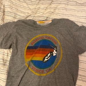 Aviator nation cropped tee